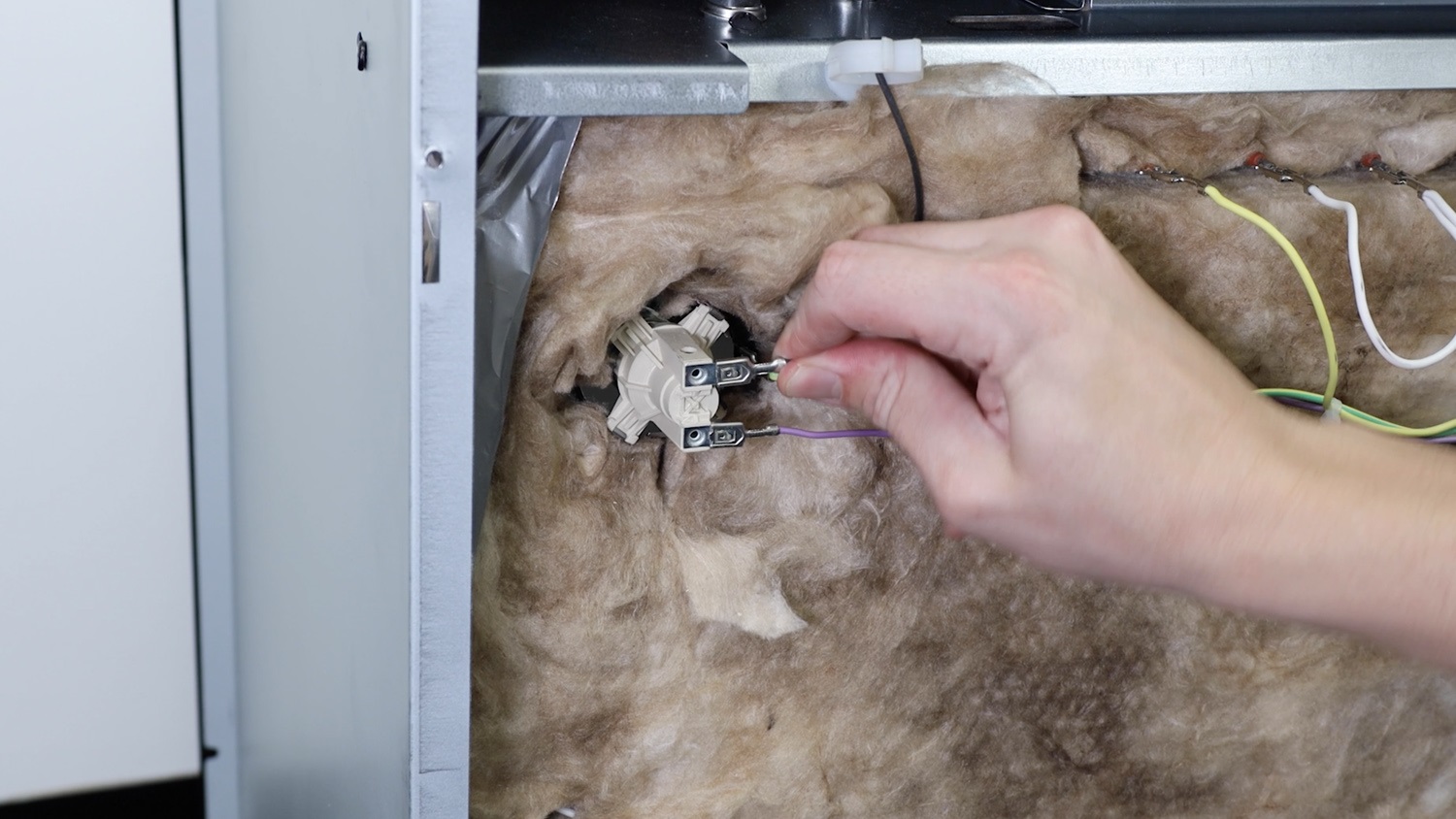 Remove electrical connectors